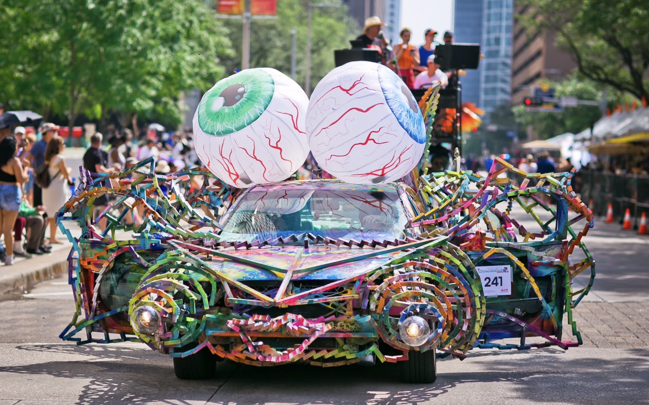 Art Car at Houston's Art Car Parade